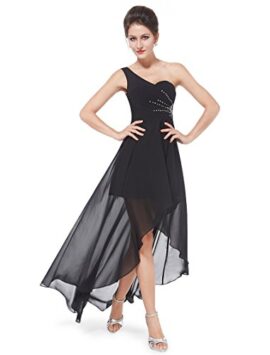 Ever Pretty Robe de Soiree Asymetrique avec une Epaule Ornee des Diamants Synthetiques 08100 Ever Pretty Robe de Soiree Asymetrique avec une Epaule Ornee des Diamants Synthetiques 08100 3