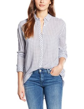 Hilfiger Denim Basic check visc/ctn shirt l/s 5 – Blouse – Femme Hilfiger Denim Basic check visc/ctn shirt l/s 5 – Blouse – Femme