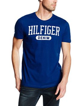Hilfiger-Denim-Basic-logo-tee-ss-1-T-Shirt-Homme-0