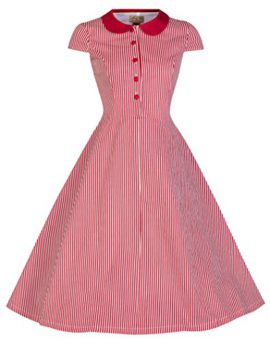 Lindy-Bop-Wendy-Millsime-1950s-Bonbons-Bande-Peter-Pan-Collier-Chemise-Robe-0