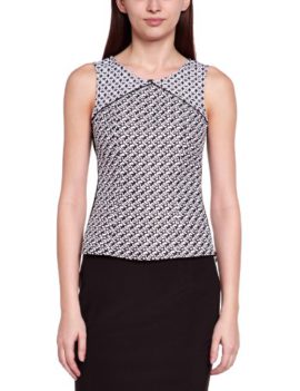 Manoukian-NLG1Q990-Blouse-Col-ras-du-cou-Sans-manche-Femme-0