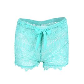 Minetom-Femmes-Sexy-Et-dentelle-Crochet-en-mousseline-de-soie-Plage-Shorts-Casual-Party-Pantalons-0-1