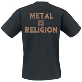 Powerwolf Vade Satana – Metal Is Religion T-shirt noir Powerwolf Vade Satana – Metal Is Religion T-shirt noir 3