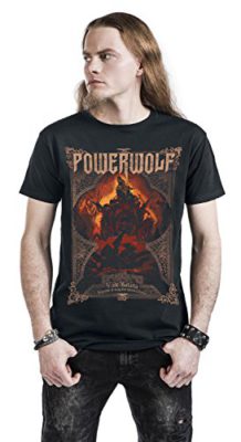 Powerwolf Vade Satana – Metal Is Religion T-shirt noir Powerwolf Vade Satana – Metal Is Religion T-shirt noir 4