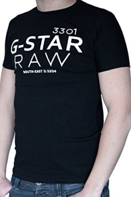 T-shirt G-STAR homme manches courtes noir T-shirt G-STAR homme manches courtes noir