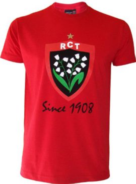T-shirt-RCT-Toulon-Collection-officielle-Rugby-Club-Toulonnais-Top-14-Taille-adulte-Homme-0