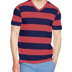 United Colors of Benetton Stripe v neck – T-Shirt Manches Courtes – Manches Courtes – Homme United Colors of Benetton Stripe v neck – T-Shirt Manches Courtes – Manches Courtes – Homme