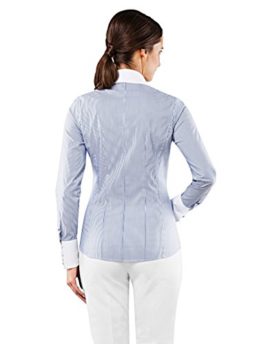 VB-Chemisier-Femme-Slim-Fit-Coupe-Cintr-Stri-Manches-Longues-Facile–repasser-0-0