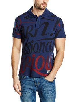 Desigual-Julio-Polo-Uni-Manches-courtes-Homme-0