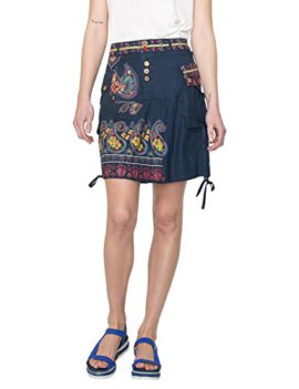 Desigual-Praga-Jupe-Trapze-Imprim-Femme-0