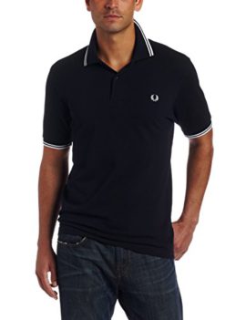 FRED PERRY – Polos – Homme – Polo Regular Fit Bleu FRED PERRY – Polos – Homme – Polo Regular Fit Bleu 2