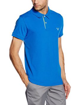 Gant 252105 CONTRAST COLLAR PIQUE SS RUGGER – Polo – Homme Gant 252105 CONTRAST COLLAR PIQUE SS RUGGER – Polo – Homme 2