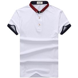 Glestore-Polo-Shirts-Manches-courtes-Uni-Basic-Homme-Taille-XS-XL-Couleur-Blanc-Gris-Bleu-marine-0-0