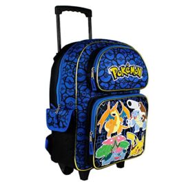 Grand trolley POKEMON bleu Disney PRIMAIRE sac a dos cartable Grand trolley POKEMON bleu Disney PRIMAIRE sac a dos cartable 3