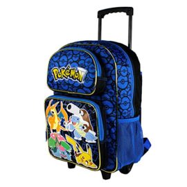 Grand trolley POKEMON bleu Disney PRIMAIRE sac a dos cartable Grand trolley POKEMON bleu Disney PRIMAIRE sac a dos cartable 5