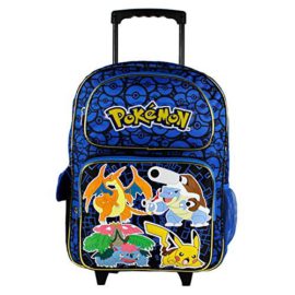 Grand trolley POKEMON bleu Disney PRIMAIRE sac a dos cartable Grand trolley POKEMON bleu Disney PRIMAIRE sac a dos cartable 2