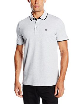 Jack-Jones-12091243-Polo-Uni-Manches-courtes-Homme-0