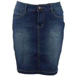 Jupe en jeans coupe droite Maria Jupe en jeans coupe droite Maria 3