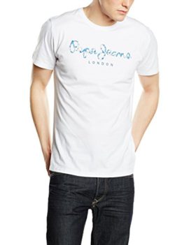 Pepe-Jeans-Jordan-T-shirt-Uni-Manches-courtes-Homme-0