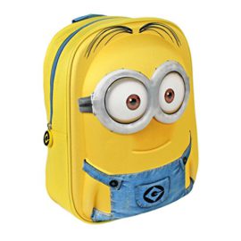 Sac à dos 3D Minions 31x25x10 cm Sac à dos 3D Minions 31x25x10 cm