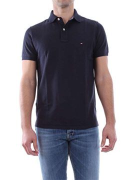 Tommy Hilfiger 867878624403 – Polo – Uni – Manches courtes – Homme Tommy Hilfiger 867878624403 – Polo – Uni – Manches courtes – Homme