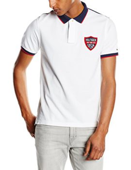 Tommy Hilfiger Niek – Polo – Uni – Manches courtes – Homme Tommy Hilfiger Niek – Polo – Uni – Manches courtes – Homme