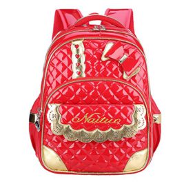 YipGrace Filles la petite princesse Sac à dos bowknot Sac d’école Doux PU cuir Grande capacité des livres Sac à YipGrace Filles la petite princesse Sac à dos bowknot Sac d’école Doux PU cuir Grande capacité des livres Sac à 2