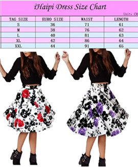 iHaipi-Vintage-Rockabilly-Floral-Annes-50-Jupe-0