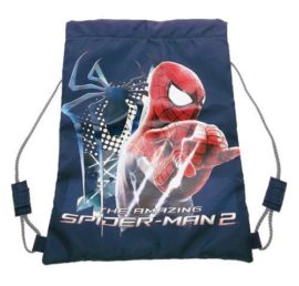 Amazing Spiderman 2 officiel pour entraînement gym à cordons à bandoulière Sac à dos de piscine-Rentrée scolaire Amazing Spiderman 2 officiel pour entraînement gym à cordons à bandoulière Sac à dos de piscine-Rentrée scolaire