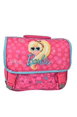 Cartable-scolaire--deux-soufflets-Barbie-pour-fille-0