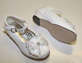 Chaussure Fille Mariage Baptême Cérémonie Noeud Satin Strass simili cuir ! Chaussure Fille Mariage Baptême Cérémonie Noeud Satin Strass simili cuir ! 3