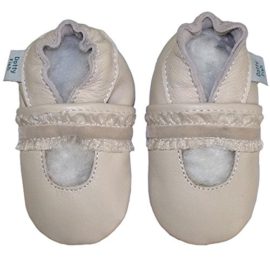 Chaussures de bébé en cuir souple à Crème conception Baptêmes, Dotty Fish filles Chaussures de bébé en cuir souple à Crème conception Baptêmes, Dotty Fish filles 3