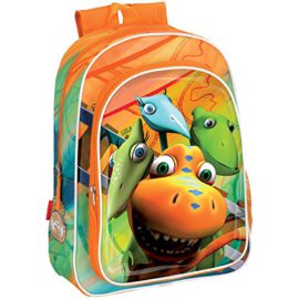 DINO-TRAIN-Cartable-sac–dos-Samy-le-Tyrannosaure-Dino-Train-0