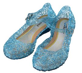 ELSA-ANNA-Ballerines-Princesse-Reine-de-Neiges-Bleu-0