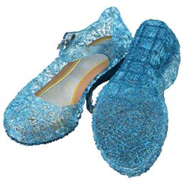 Frbelle-Ballerines-Bleu-pour-Enfant-Petite-Fille-Dguisement-Princesse-Reine-Neiges-Chaussures-0-0