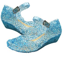 Frbelle-Ballerines-Bleu-pour-Enfant-Petite-Fille-Dguisement-Princesse-Reine-Neiges-Chaussures-0