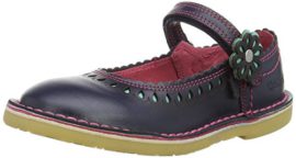 Kickers Adlar Petal 2 Leather Infant, Dark Blue/pink, Mary Jane fille Kickers Adlar Petal 2 Leather Infant, Dark Blue/pink, Mary Jane fille 2