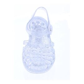 Méduse – Sandales fille en plastique pailletée argent Méduse – Sandales fille en plastique pailletée argent 6