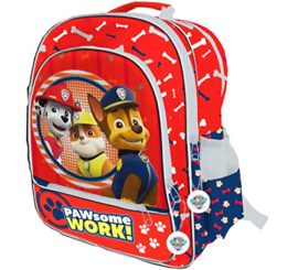 PAW-PATROL-Grand-sac–dos-41cm-4-zips-RED-PAW-SOME-WORK-PatPatrouille-0