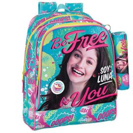 SOY LUNA – Grand cartable 42cm BE FREE Soy Luna SOY LUNA – Grand cartable 42cm BE FREE Soy Luna