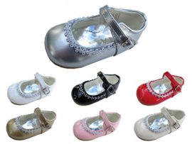 Tia London – Chaussure Fille Bébé Soirée Mariage Demoiselle d’Honneur Baptême à Boucle Tia London – Chaussure Fille Bébé Soirée Mariage Demoiselle d’Honneur Baptême à Boucle