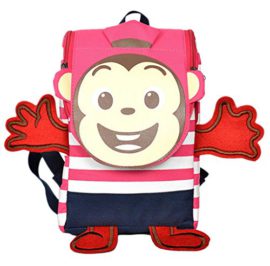 Y-BOA-Sac–Dos-Scolaire-Enfant-Bb-Maternelle-Cartable-Animaux-Singe-Cartoon-Fille-Garon-0-1