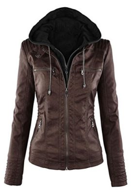 Brinny-Femme-Hooded-Veste-en-cuir-pour-femmes-manteaux-en-cuir-Blouson-Biker-Jacket-0