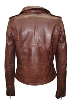 Femmes-BRANDO-442-Marron-Motard-Casual-nappa-doux-Veste-en-cuir-0-0