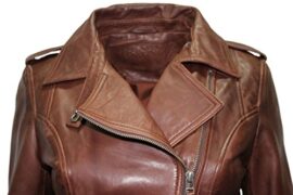 Femmes-BRANDO-442-Marron-Motard-Casual-nappa-doux-Veste-en-cuir-0-3