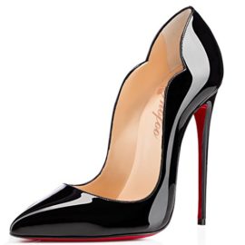 SHOFOO-Femmes-Stiletto-Plusieurs-coloris-Cuir-brillant-synthtique-Talon-aiguille-Bout-pointu-ferm-0