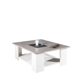 Table Basse-Blanche-Plateau taupe/2082A2191X00 Table Basse-Blanche-Plateau taupe/2082A2191X00