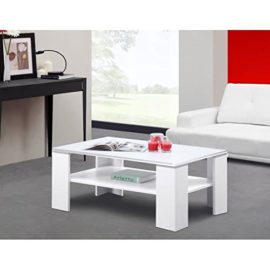 Table basse blanche Table basse blanche 2