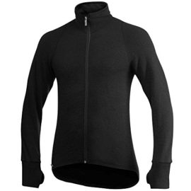 Woolpower Jacket 400 – sweat – noir Sweat-shirt Woolpower Jacket 400 – sweat – noir Sweat-shirt