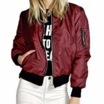 ZANZEA Femme Bomber Boho Veste Aviateur Classique Matelassé Vintage Manteaux Blouson ZANZEA Femme Bomber Boho Veste Aviateur Classique Matelassé Vintage Manteaux Blouson